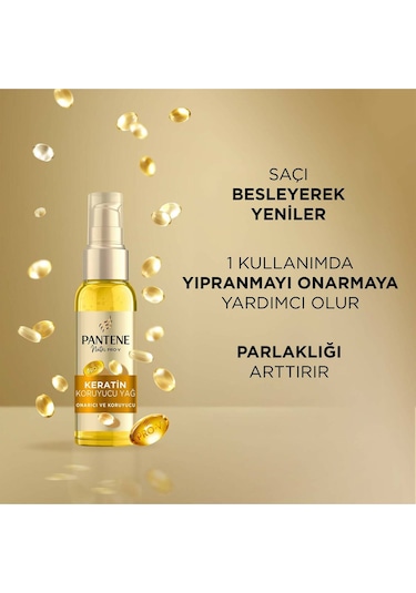 Pro-v E Vitaminli Keratin Koruyucu Yoğun Onarıcı Saç Bakım Yağı 100 Ml