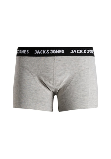 Jack & Jones 12160750 3 lü Erkek  Siyah Boxer