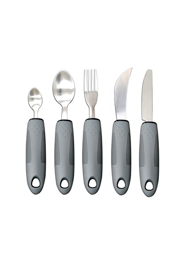 Geeksen Bükülebilir Paslanmaz Çelik Yemek Yeme Aletleri Seti - 4 Parça Diğer