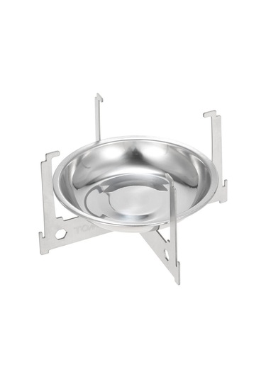 Mini Ultralight Spirit Burner Alkol Sobası Kamp Sobası Fırını W / Standı Alcohol Stove Çok Renkli