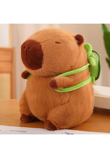 Cappy Capybara Peluş 40 Cm Cappysnug Capyberry Cappylush Kahverengi