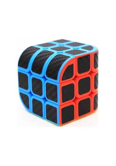 Cuber Speed Curve 3x3 Zeka Küpü Carbon Fiber Kaplama Zeka Küpü 3x3 Sabır Küpü Rubiks Cube Akıl Oyunları