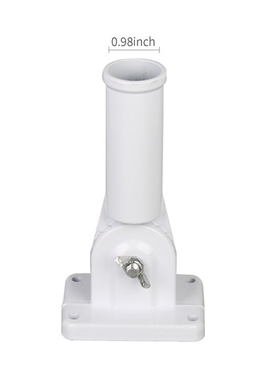 Bayrak Direği Tutucu 90 Derece Ayarlanabilir Zemin Montaj Braketi