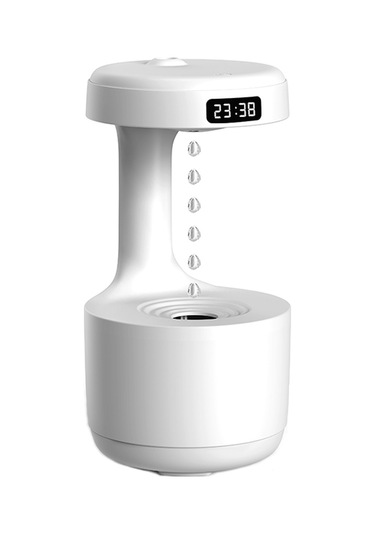 Sones W1 Led Akıllı Ekranlı Anti-yerçekimi Su Damlası Nemlendirici Beyaz