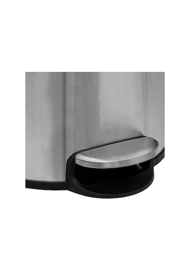 5five Çöp Kovaları Simply Smart Bambou 30 Lt Metal Inox