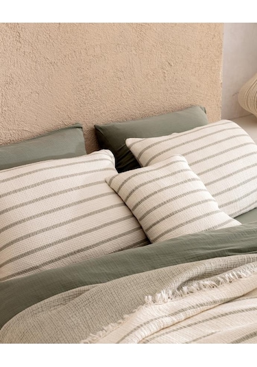 Madame Coco Marguerite 8 Parça Çeyiz Seti Ekru - Haki