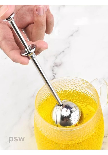 Psw Metal Çay Ve Bitki Demleme Süzgeci 195643597 Gri