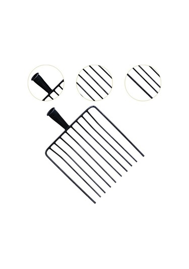 Pazly Yedek Suntek Pitchfork Çelik Başlık Bahçe Aleti 10-diş Qa