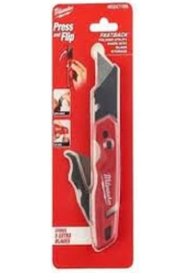 Milwaukee Fastback Maket Bıçağı Yedekli Yeni 5 Adet Yedek Bıçak