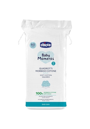 Chicco Baby Moments Doğal Pamuk 60 Adet