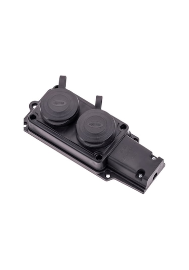 Kauçuk İkili Grup Priz 220v 16 A Konza