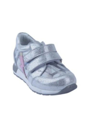 Elma Şekeri 00315 Deri Ortopedik Çocuk Ayakkabısı 26-30 (415542252) Gümüş
