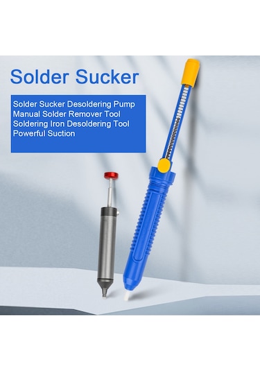 Suofeng Güçlü Emişli Manuel Lehim Çekme Pompası - Çift Halkalı Abs Veya Alüminyum Modeller