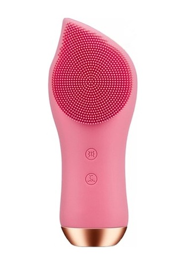 Elektrikli Yüz Temizleme Fırçası Isıtma Silikon Sonic Titreşim Yüz Fırça Cilt Gözenek Temizleyici Masaj Usb Şarj Edilebilir Elektrikli Yüz Temizleme Cihazları Ts1cpt Pembe