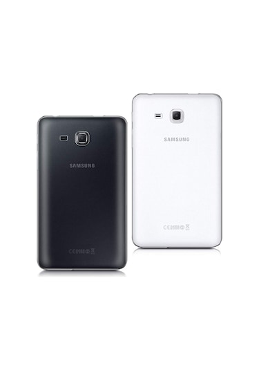 Samsung Uyumlu Galaxy Tab A T280 7" Kılıf Şeffaf Silikon Arka Kapak