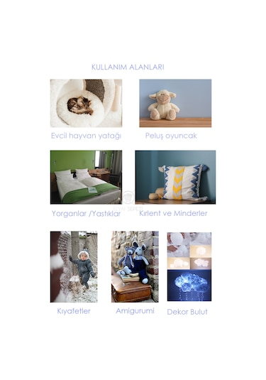 3 KG Silikon İnci Elyaf