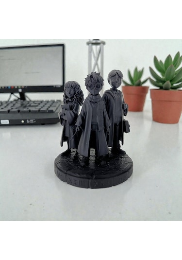Harry Potter Harry, Hermione & Ron Üçlü Figür Dekoratif Koleksiyon Ürünü