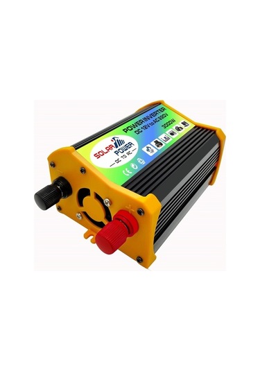 Novahub Legend I Dönem Dc12v-ac220v 3000w Araba Güç Çevirici Siyah
