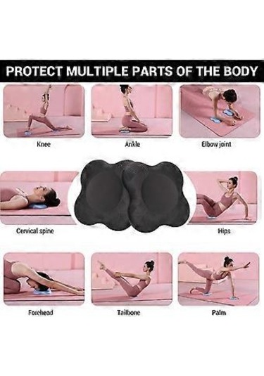2 Adet Yoga Dizlik, Kaymaz Yoga Destek Pedleri, Pilates Dizlik, Ekstra Kalın Antrenman Dizlik, Diz Desteği