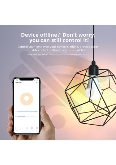 Reedark "e27 Akıllı Led Ampul: 16 Milyon Renk, Ses Kontrolü, Zamanlayıcı Ve Grup Yönetimi İle Wifi Bağlantılı" Beyaz
