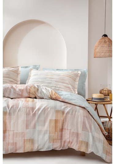 Yataş Bedding Dales Çift Kişilik Ranforce Nevresim Seti Adaçayı