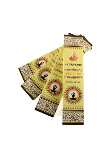 Ayurvedic Meditation Elde Sarma Meditasyon Tütsüsü