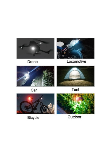 M3 Titreşim Algılama Motosiklet Bisiklet Uçak Patlama Işıkları Seyir Yanıp Sönen Anti-arka Uç Çarpışma Işığı 7 Renk