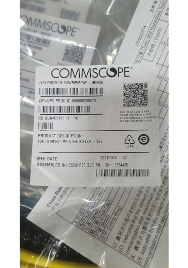 Fiber Optik Mpo Kablo 24 Core Single Mode Korumalı 20 M Fjwmpmpaf