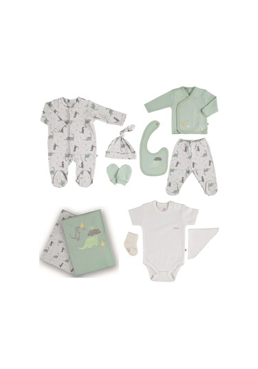 Bibaby Gamer Dinazours 10Lu Set 63187 Yeşil Gri