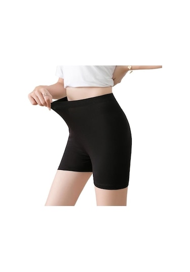 Tongxida Modal Spor Tayt Kadın Diz Boyu Buzağı Uzunluğu Yoga Pantolon Sarı 70-80kg Sarı