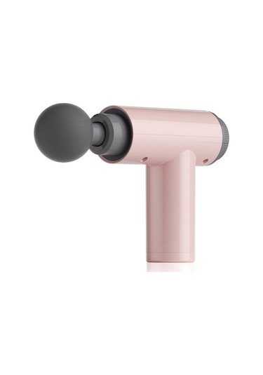 Mini Taşınabilir Fasya Tabancası Şarj Edilebilir Elektrikli Titreşim El Kas Masajı Profesyonel Sınıf Servikal Omurga Yatıştırıcı Ve Rahatlatıcı Awsnvz Açık Pembe