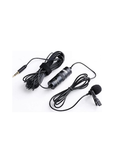 Boya By-m1 Kablolu Lavalier Yaka Mikrofonu