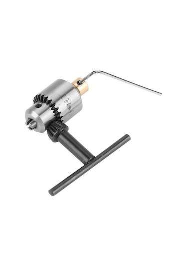 Motor için Anahtar Sıkmalı Mini Mandrel 4 MM Mandren Proje Okul