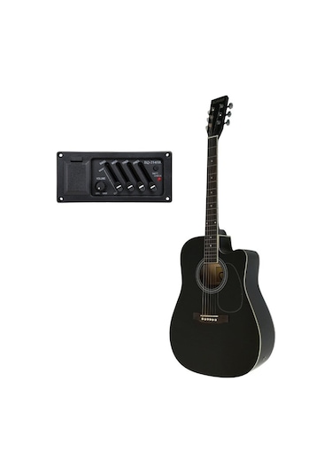Almira F650N-Bkc Siyah Elektro Akustik Gitar