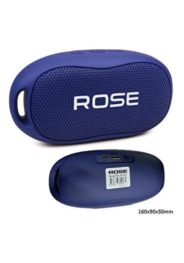 Poke Şarjlı Bluetooth Speaker Bass Bt Fm Usb Sd Type-c Rose Sp-501