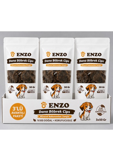 Enzo Dana Böbrek Cips Avantaj Paket 3x50 Gr.