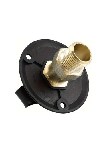 Willowhaven Siyah Rv Tatlısu Giriş Vanalı 3/4 Nh Dişi 1/2 Npt Erkek Bağlantı