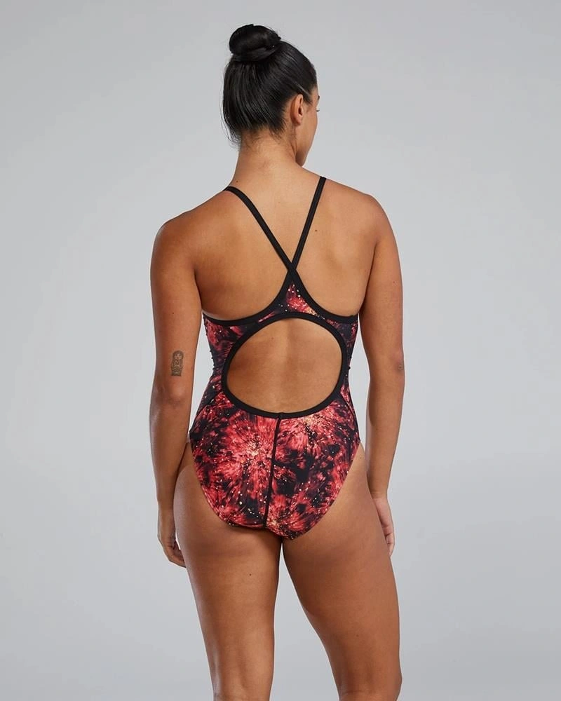 Tyr Durafast Lite Kadın Diamondfit Mayo - Radiant Kırmızı