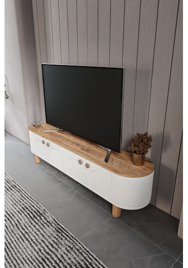 Vns Modüler Mebran Kapak. Alya Tv Sehpas180 Cm Perast Oval Tv Ün