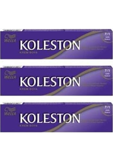 Koleston Tüp Boya 7.1 Küllü Kumral 3Adet
