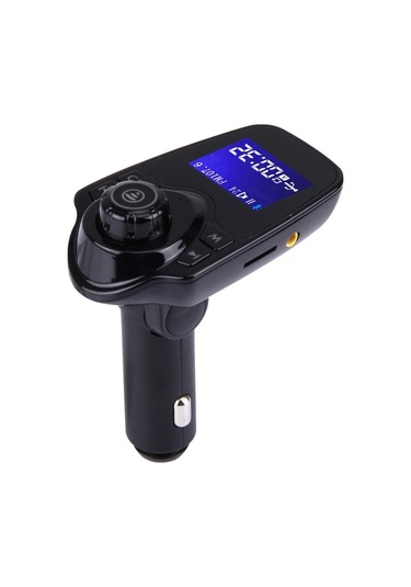 Sones Led Ekranlı T11 Bluetooth Fm Verici Araba Mp3 Çalar, Çift Usb Şarjı Ve Ahizesiz Kullanım Ve Tf Kart Ve U Disk Müzik Çalma Fonksiyonunu Destekler