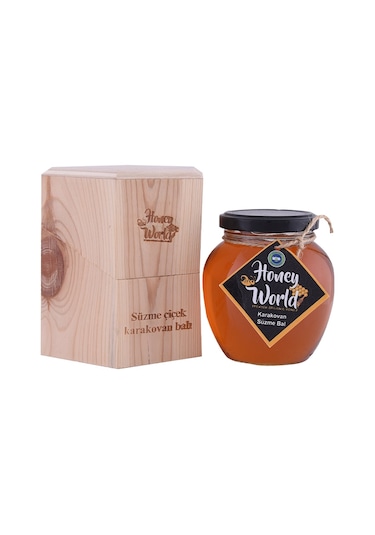 Honey World Organik Süzme Karakovan Balı 470 G