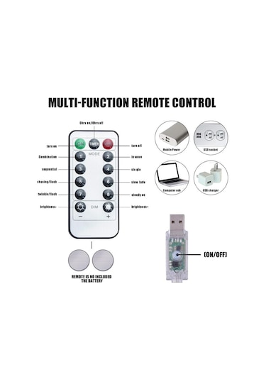 Mavi Perde Çelenk Led Dize Işıklar Festivali Noel Dekorasyon 8 Modu Usb Uzaktan Kumanda Tatil Peri Işıkları Yatak Odası Ev Için 3m W X2m H 200 Leds Mavi