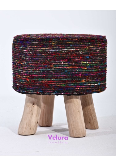 Silk Black - Puf Pembe