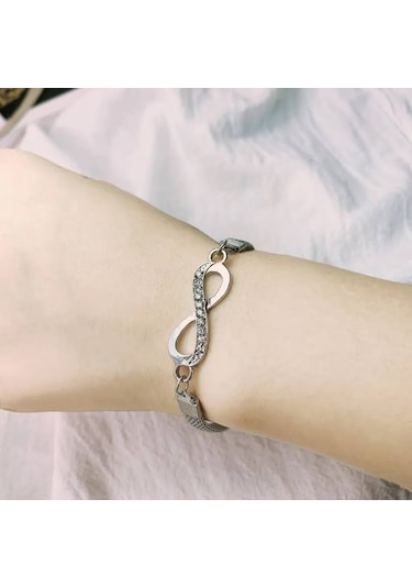 Gogoey Kk3556 Kristal Sonsuzluk Elmas Bileklik Çok Renkli