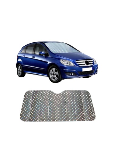 Sones Shunweı 2 Adet Araba Ön Cam Güneşlik Yaz Güneş Koruması Ve Isı Yalıtımı Gölgeleme Levhası, Boyut: R-3934 130x70cm