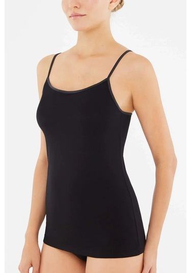 Dagi 5007 Kadın 2'li Ayarlanabilir İp Askılı Atlet-siyah Siyah