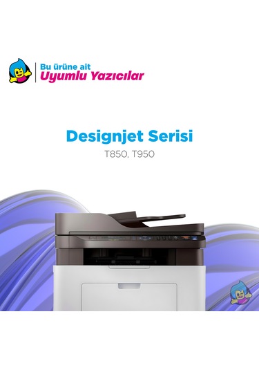 Hp 738 Xl 676m8a 300 Ml Sarı Uyumlu Kartuş / Designjet T850 / T950