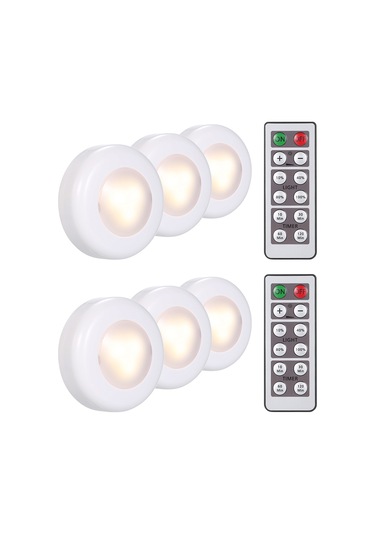 Mufunye Kablosuz Led Dolap Lambası Seti - Uzaktan Kumandalı, Ayarlanabilir Aydınlatma Ve Zamanlayıcı Özellikli Diğer
