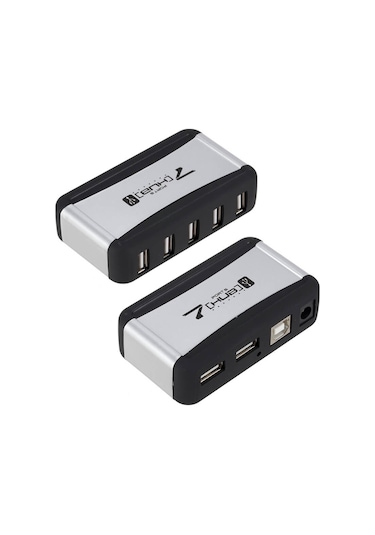 7 Port Usb Çoklayıcı Usb Hub Çoğaltıcı Adaptörlü Pc Notebook